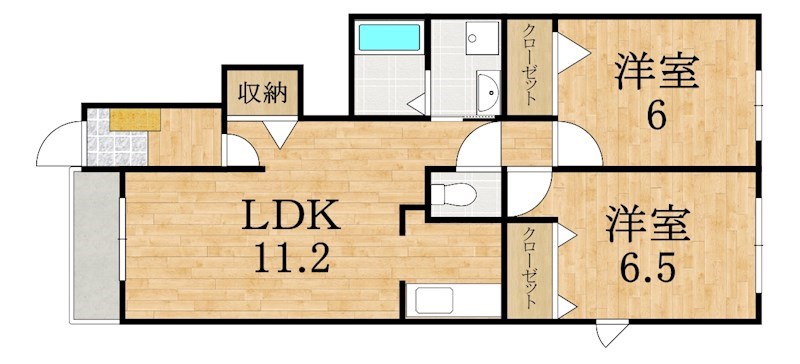 アバンツァ－ト壱番館 106号室 間取り