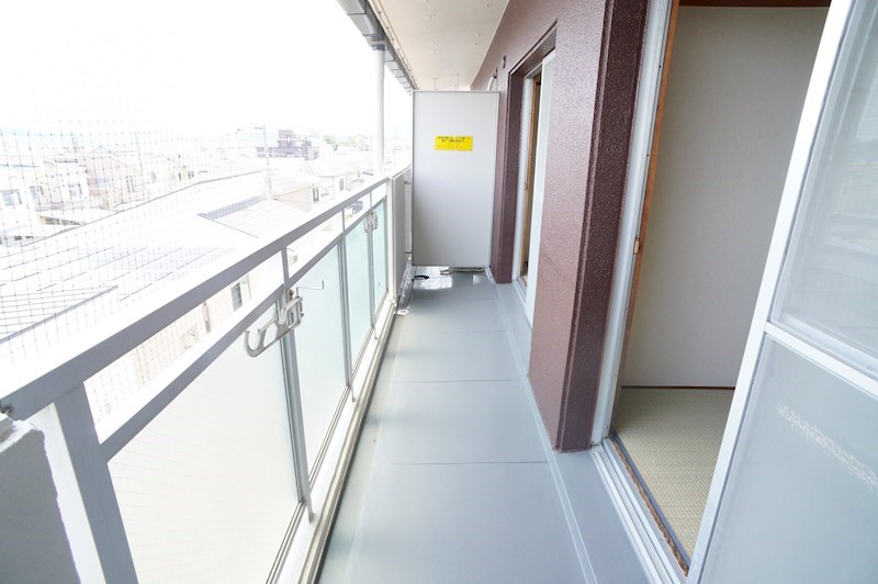 法隆寺マンションⅠ ベランダ