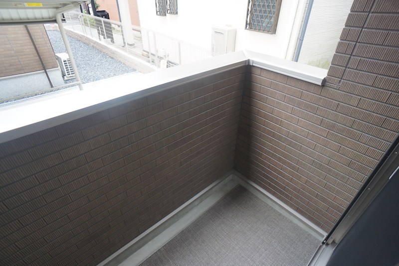 レジデンスサツキⅡ ベランダ