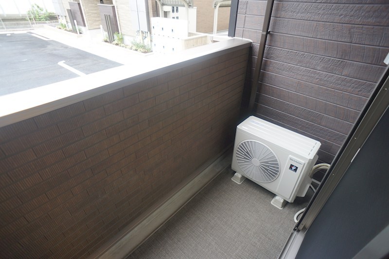 レジデンスサツキⅡ ベランダ