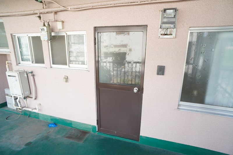 池上荘 ベランダ