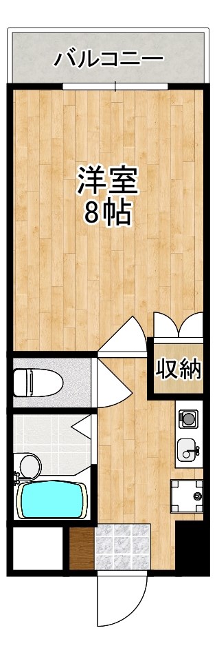 JPレジデンス新大宮 704号室 間取り