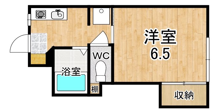ハイツあかつき 107号室 間取り