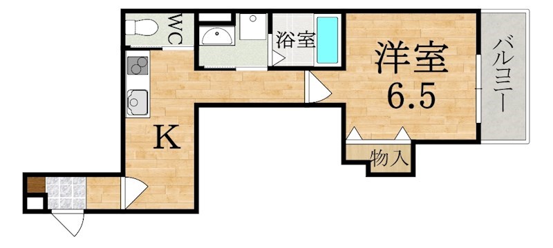 クレアール紺屋町Ⅱ（コンヤマチ） 間取り
