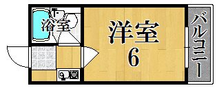 フローレンスヨーコ 306号室 間取り