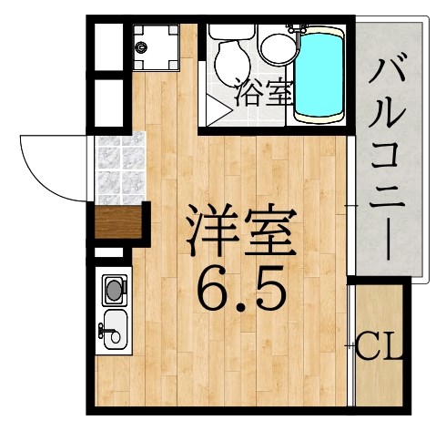 シティロイヤル富雄南 102号室 間取り