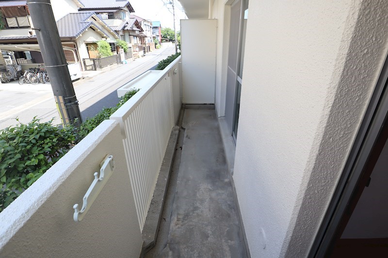 新賀暁マンション ベランダ