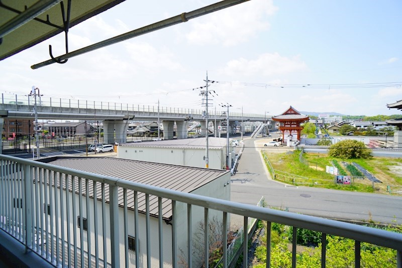 菅原三和マンション ベランダ
