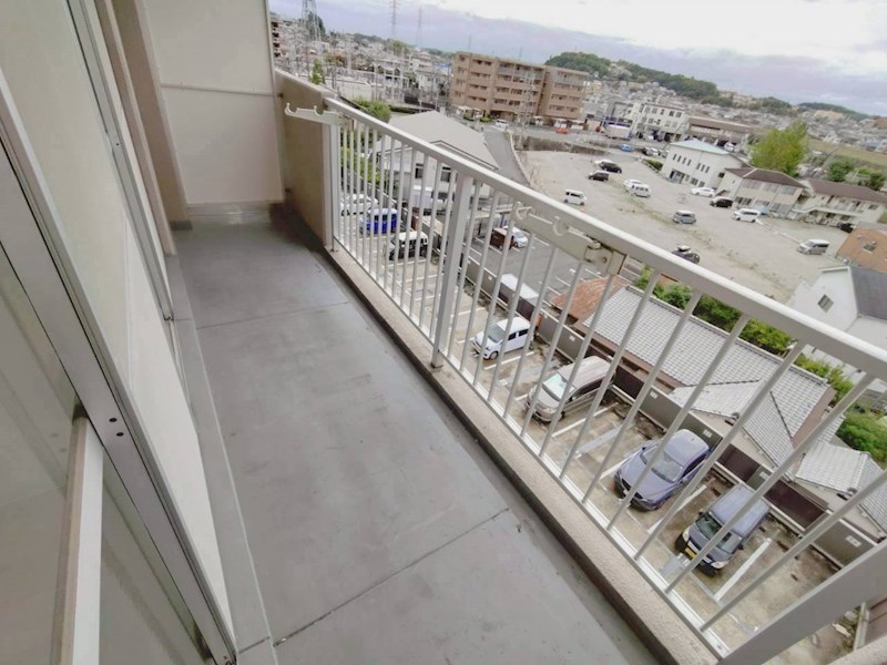 リヴェール三室 ベランダ