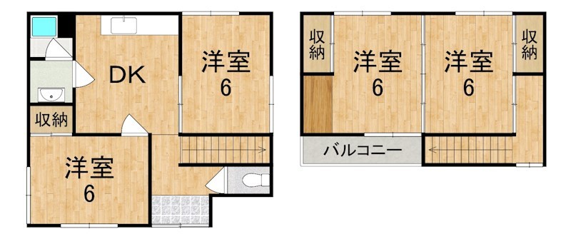 グレイル上牧 間取り