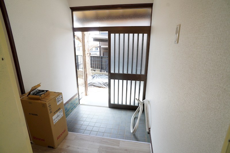 グレイル上牧 玄関