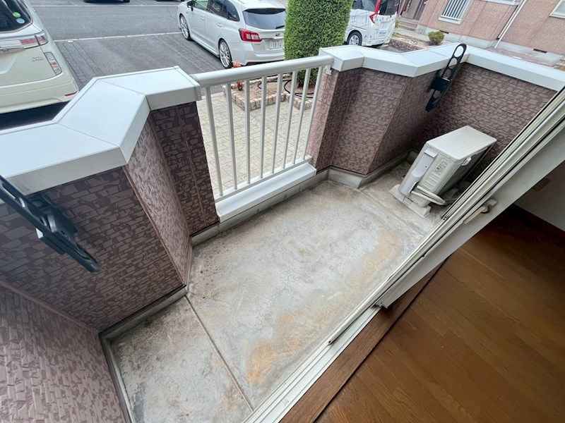 ディアコート２番館 ベランダ