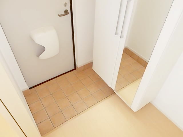 アンベリール 玄関