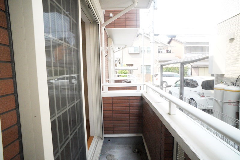 ビサイド法隆寺 ベランダ