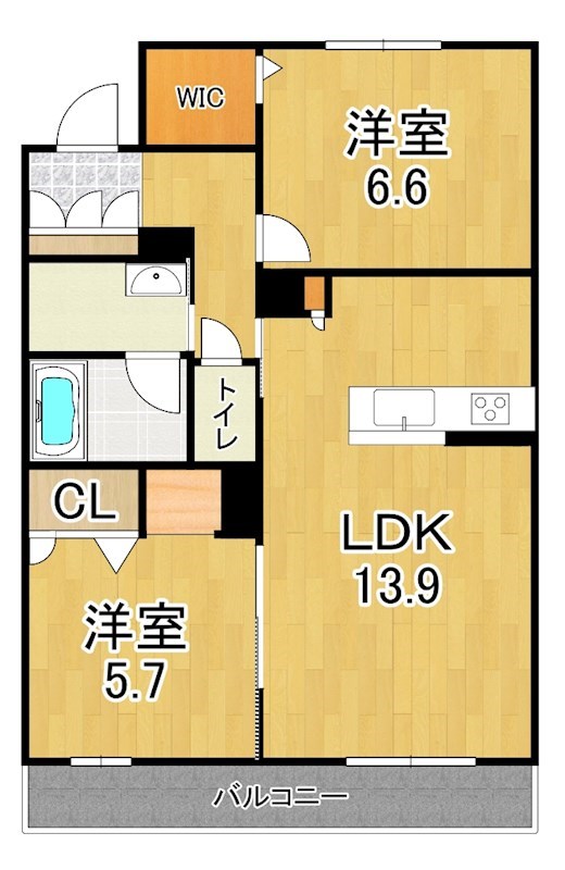 サクラ・メゾン　イースト 301号室 間取り