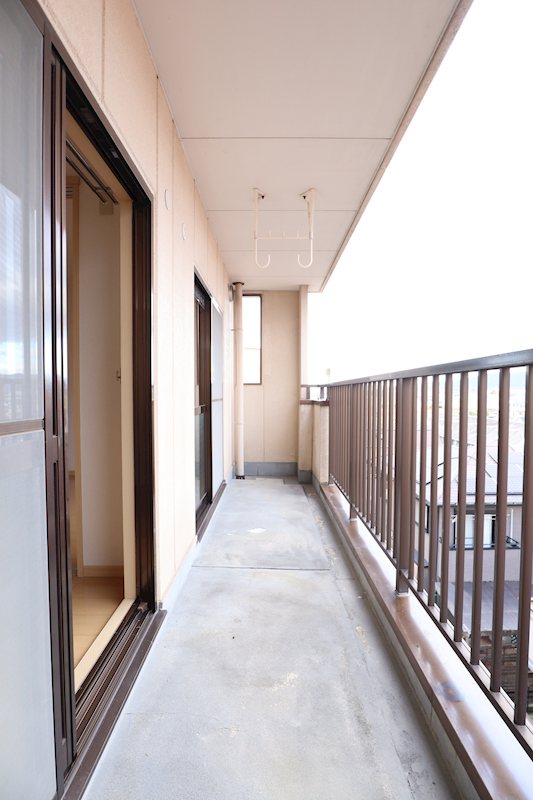 アメニティ前栽1号館 ベランダ