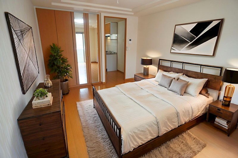 グランディール三条 ベッドルーム