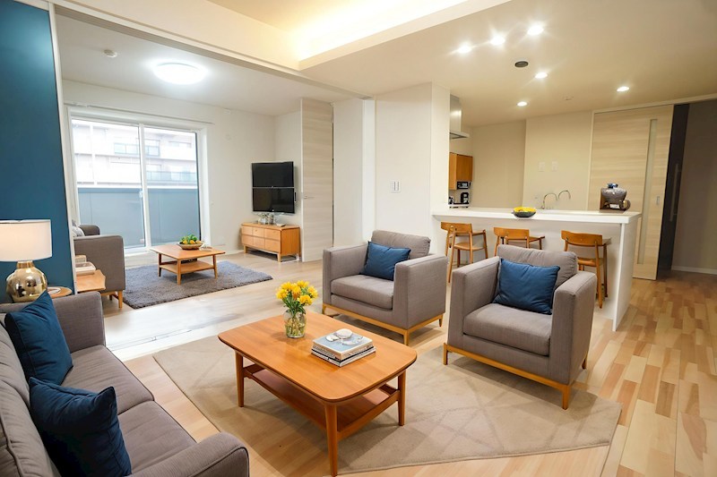 エレガント国見 リビング