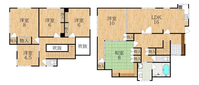 丸山二丁目戸建 間取り