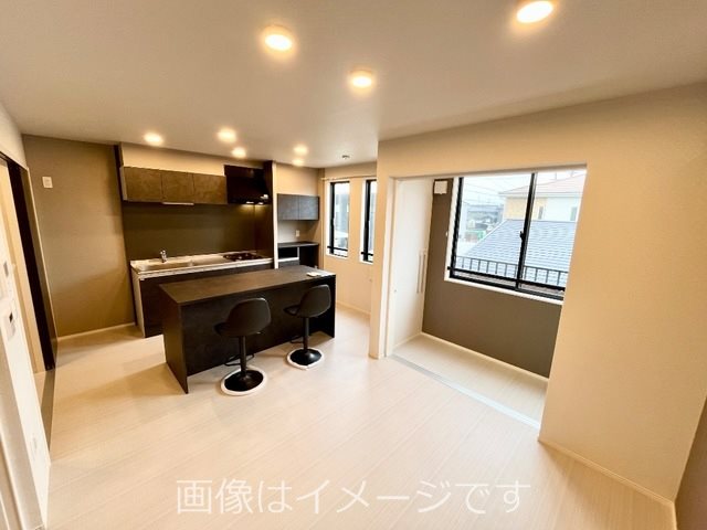 (仮称)磯壁新築アパート リビング