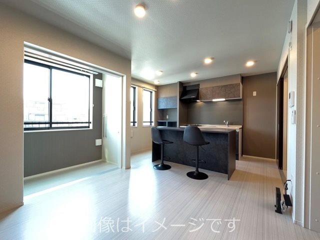 (仮称)磯壁新築アパート リビング
