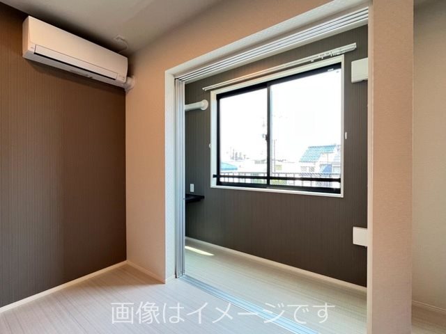 (仮称)磯壁新築アパート ベランダ