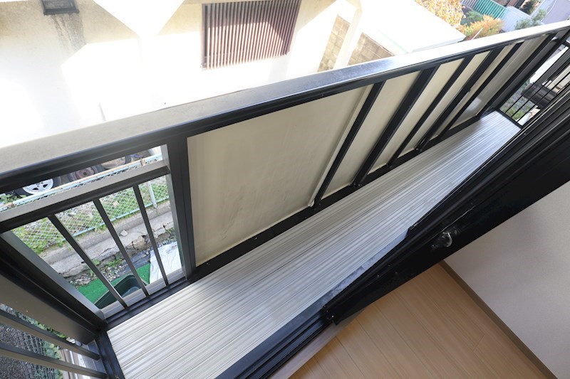 ビクトワールA棟 ベランダ