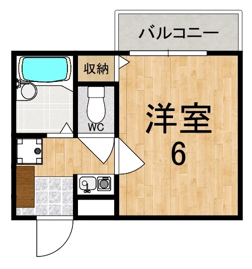ラポールⅢ 304号室 間取り