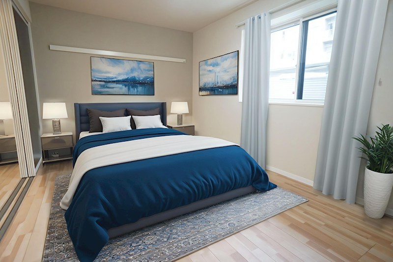 エレガント国見 ベッドルーム