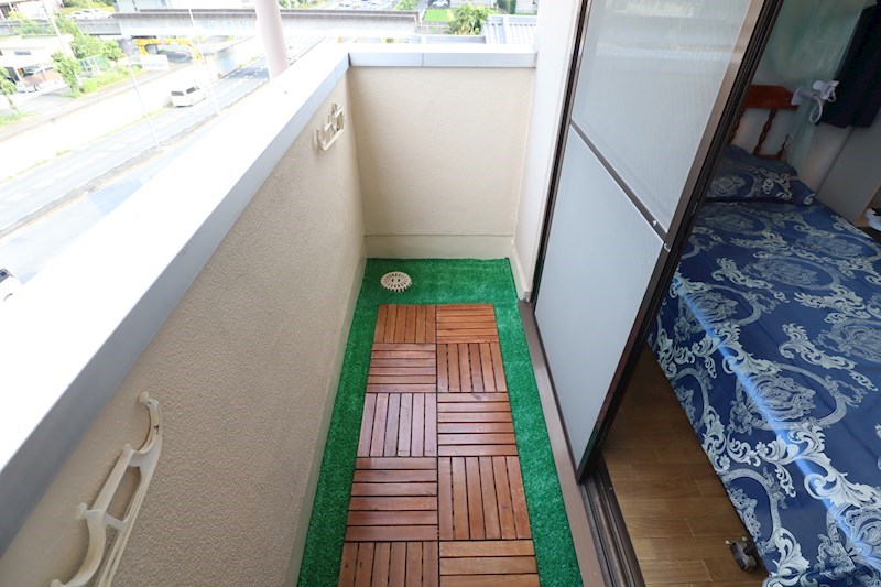 森田マンション ベランダ