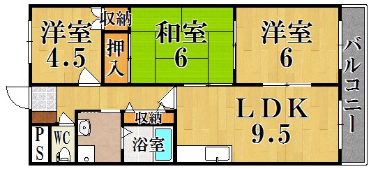 エバープラスパ(Ever　Prosper) 106号室 間取り