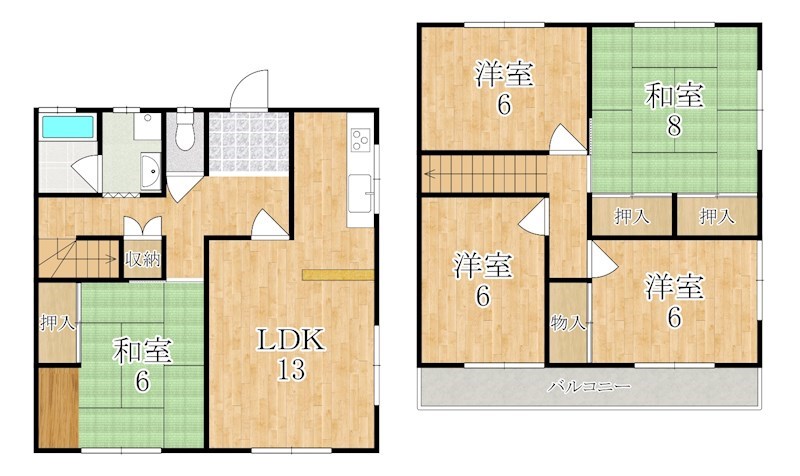 曽我町戸建 間取り