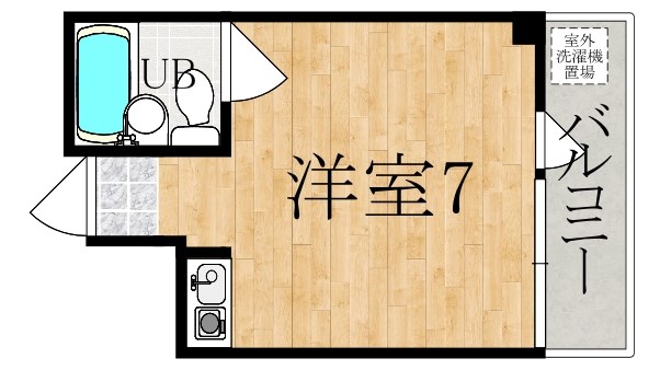 プレシャス　クレイン 402号室 間取り
