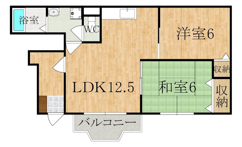 ロジュマンＭＴＯ 105号室 間取り