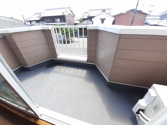 サンハイツミヤコ ベランダ