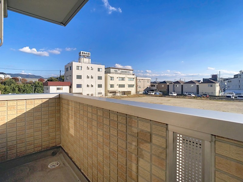 フィオーレ三条 ベランダ