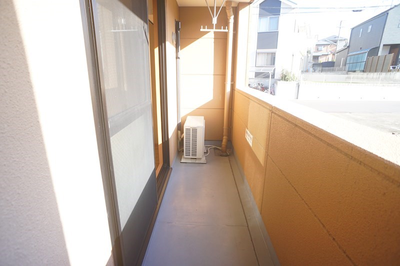 ラ・ポーラ滝川Ⅱ番館 ベランダ