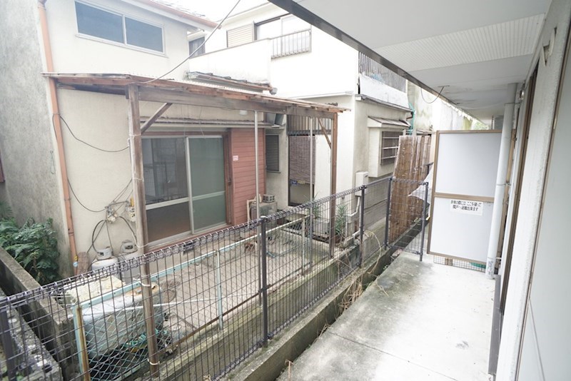 プレアール法隆寺 ベランダ