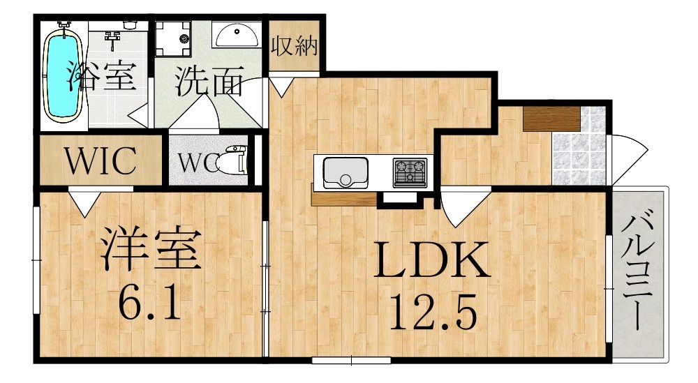 クラッシー　ハウス 101号室 間取り