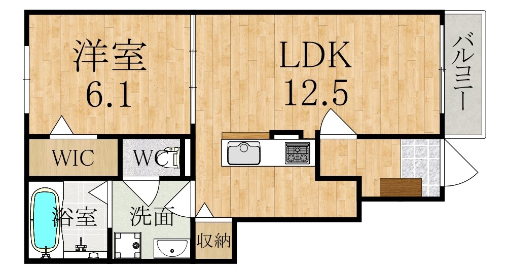 クラッシー　ハウス 103号室 間取り