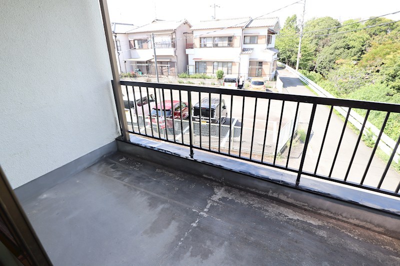 小泉町貸家 ベランダ