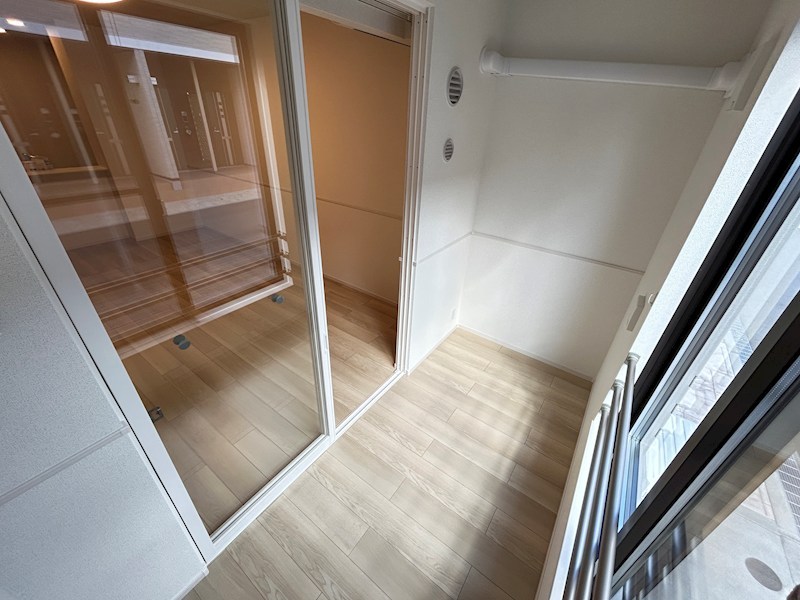 パインオークⅦ ベランダ