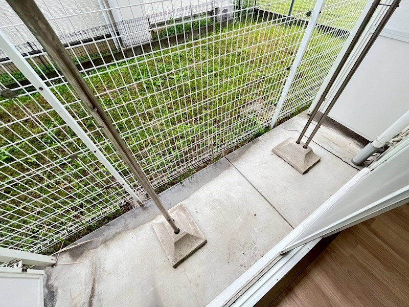 スタジオＭ ベランダ