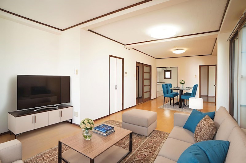 ニューハイツ富雄 リビング