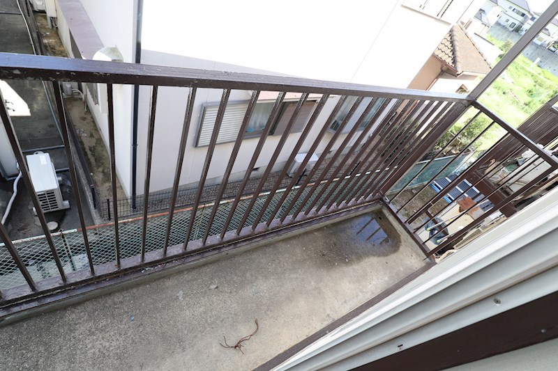 二上マンション ベランダ