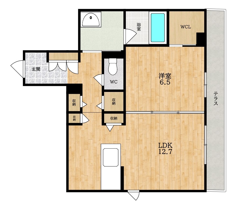 Villa Foret（ヴィラフォーレ） 間取り