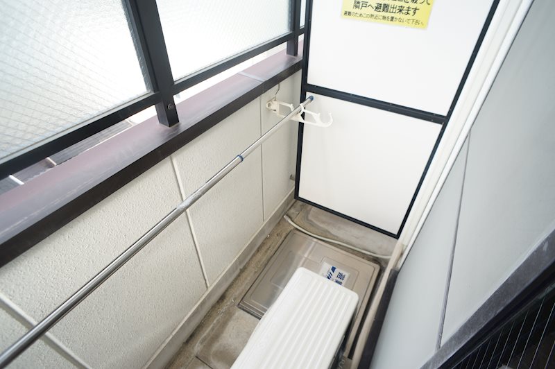 杉ヶ中町ビル ベランダ