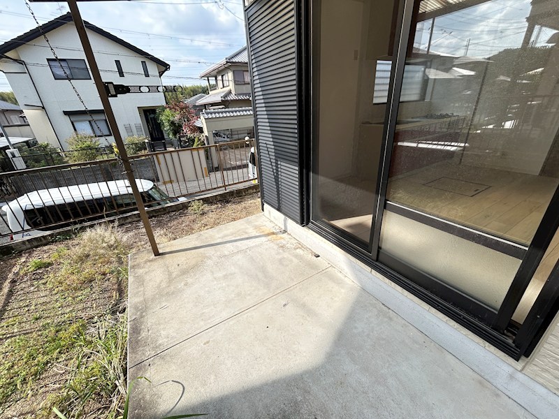 ウェル高の原 ベランダ