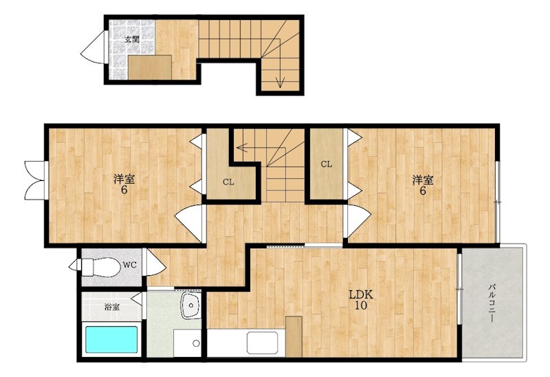 ブリーゼ・Ｆ 間取り