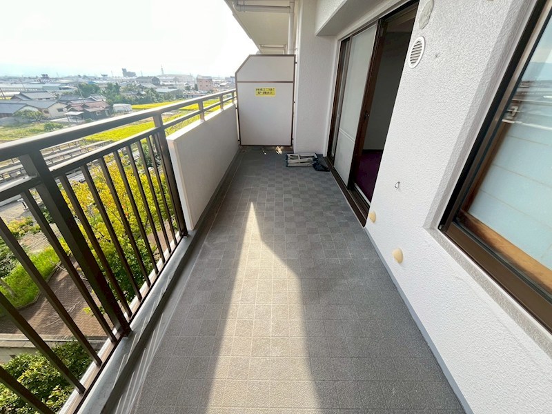 天理二階堂パーク・ホームズ ベランダ